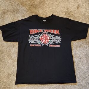 Vintage 2002 Bike Week Daytona Beach T-shirt Size XL